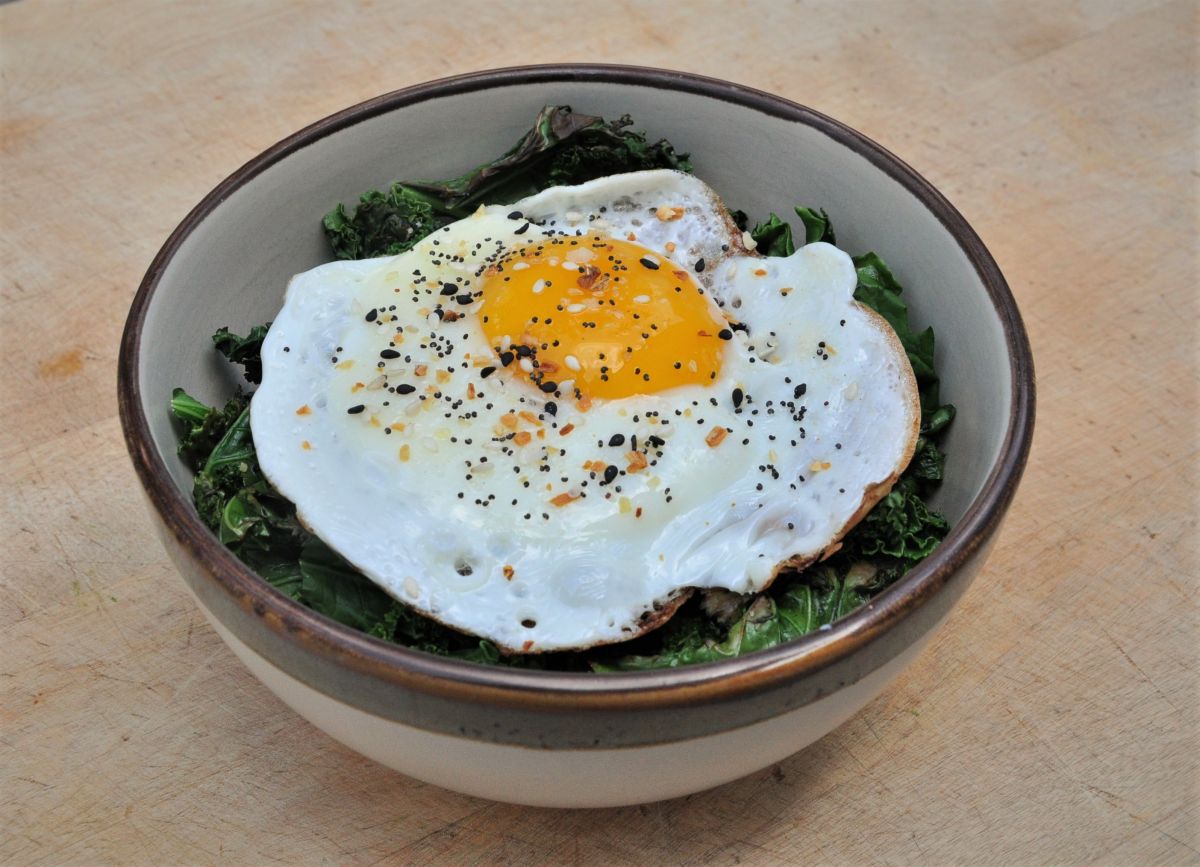 Kale Breakfast Bowl Tangled Up In Food